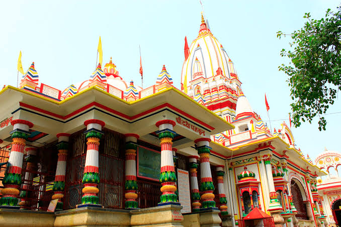 Dhaksheswar Mahadev Mandir.-The present temple was built by Queen Dhankaur in 1810 and rebuilt in 1962.This place believed to be where Daksh performed the Yajna where he haven't invited Shiva & Sati. Shivlingam here is the neck portion of Daksha,who was decapitated by Rudra.