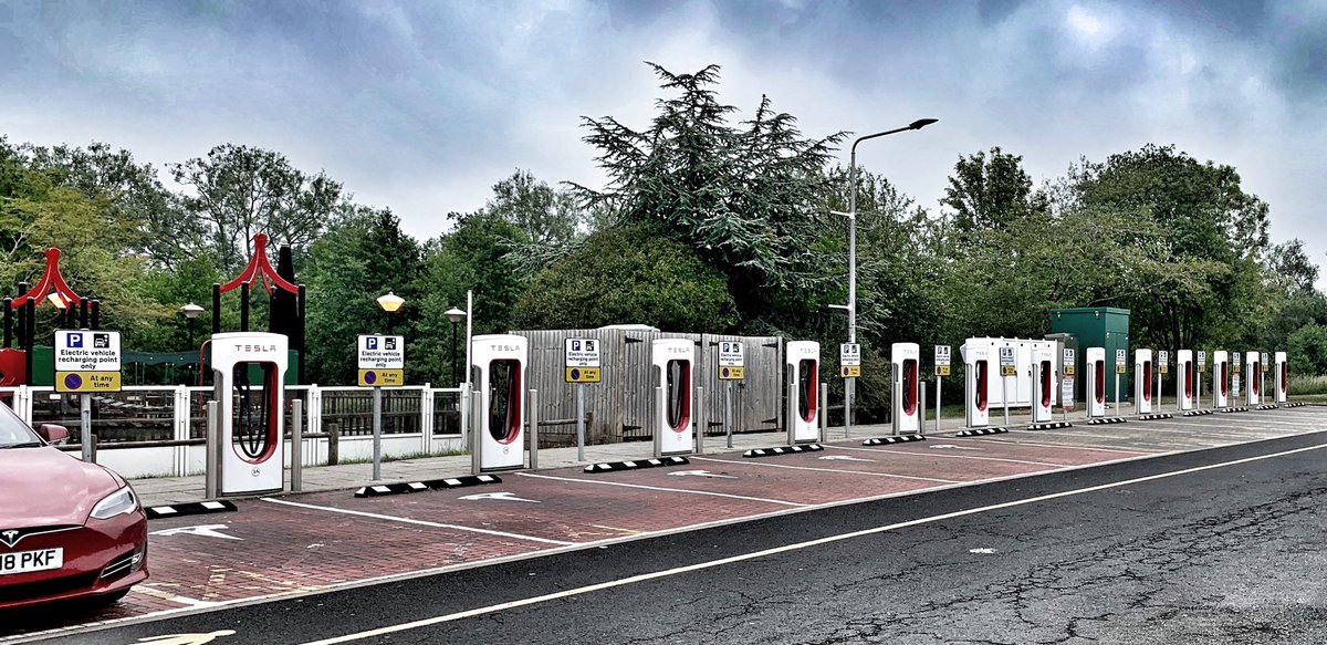 djgrayauction's tweet photo. And this is why Tesla have already won the EV business in the U.K. #Tesla #EV https://t.co/8KJBIyvbyY