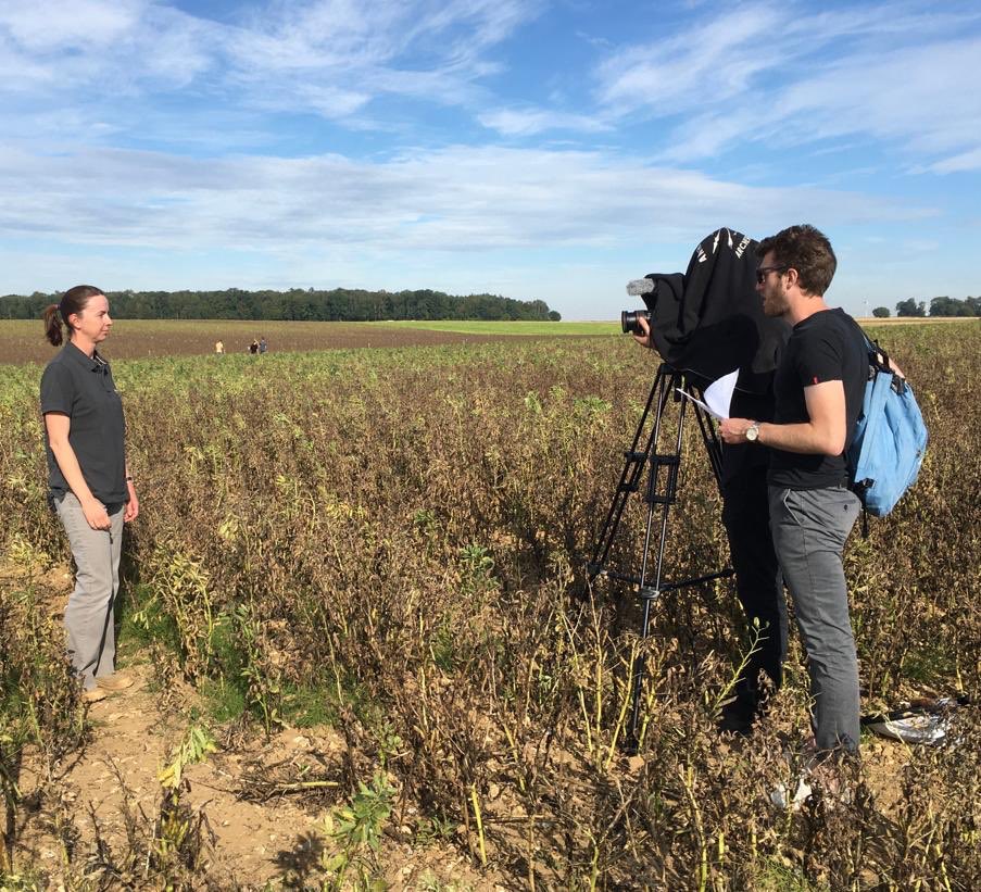 AgriOdor's tweet photo. Merci à notre partenaire Celie Lemoine, responsable agronomie pour @easi_nov, qui partage son expérience avec @AgriOdor #lesamisdagriodor https://t.co/aTL0gEeXan