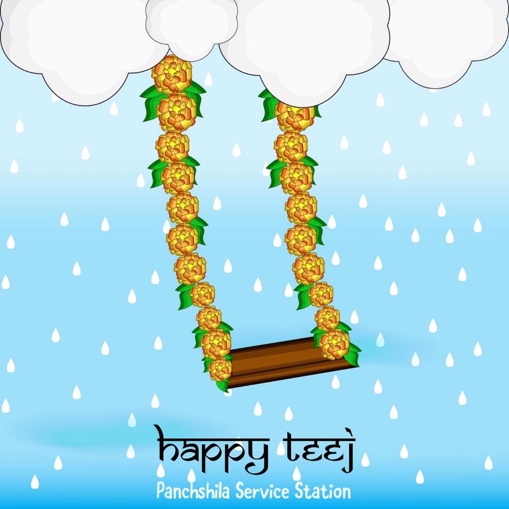 May the festival of #Teej bless you and your loved ones with health, happiness, success and abundance!
Stay positive & stay safe! 
#hpcl #panchshilaservicestation #teejfestival @jindalhpc @hpcl_retail @HPCL @Rg03Goel @baghramesh1