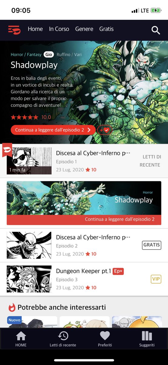 prankstercomics's tweet photo. @Toomics_IT oggi è il turno di Shadowplay 🤩 #fumetto #comics #shadowplay https://t.co/sBzvnWwlGr
