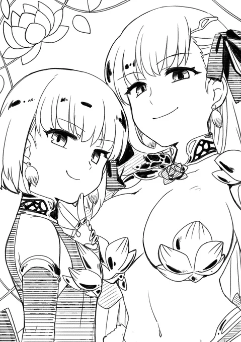 大奥イベ当時は苦手だったけど二次創作の方で好きになったカーマちゃん。 