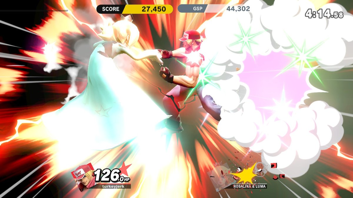 JaydenBohmann's tweet photo. me helping @darthrudy by punching out his stomach ulcer #SmashBros #NintendoSwitch https://t.co/3HjNU0FSig