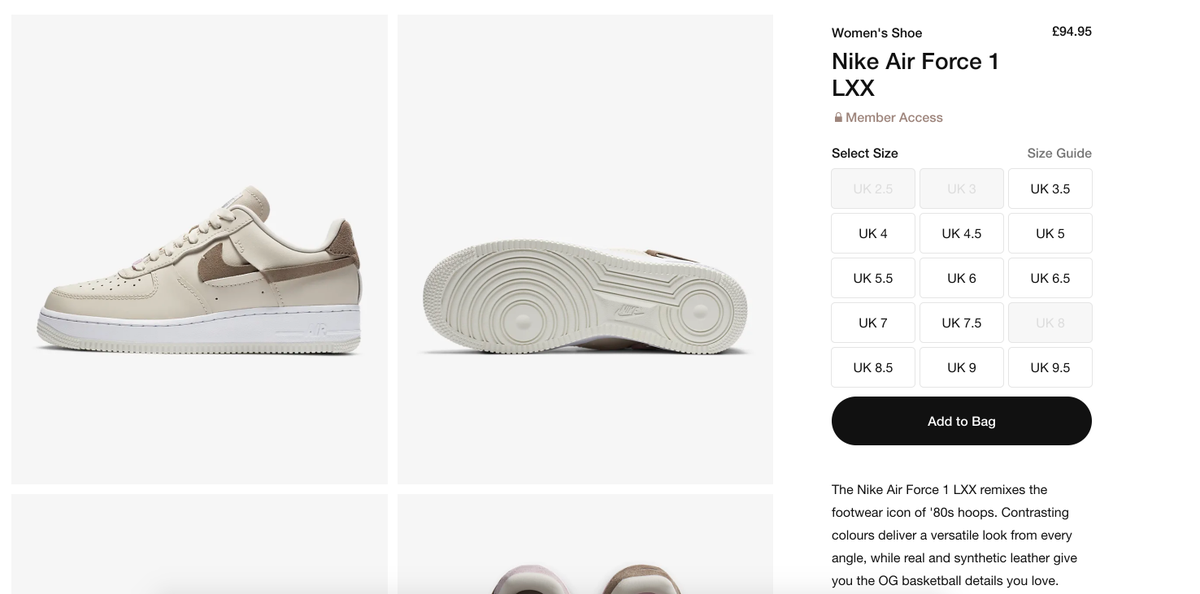 air force 1 sole supplier