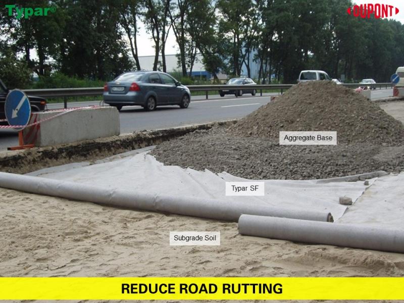 MatrixxCompany's tweet photo. #Road #pavement are facing early failures including #rutting due with numerous reason including #overloading. DuPont #Typar reduces road rutting significantly. https://t.co/Iiijnw1kWi