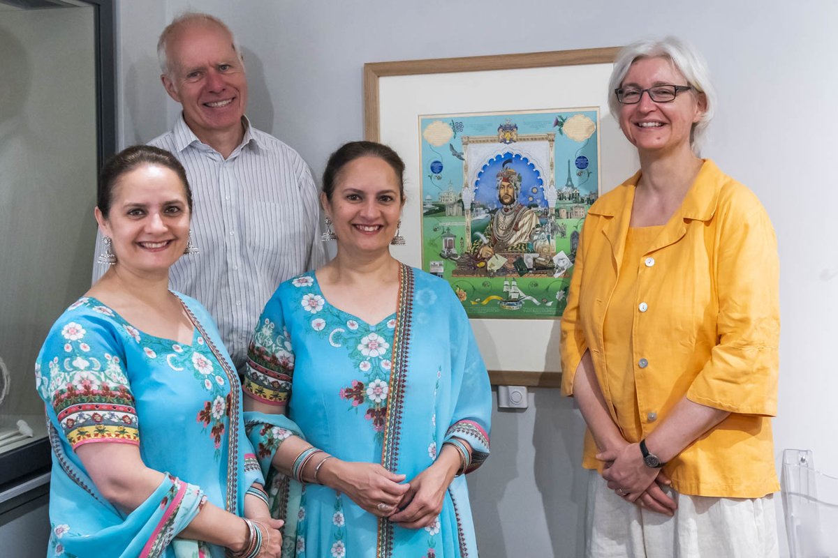 A #ThrowBackThursday for #SouthAsianHeritageMonth to 2018 when we exhibited <a href="/thesinghtwins/">The Singh Twins</a> painting of Maharajah #DuleepSIngh on loan from <a href="/NtlMuseumsScot/">National Museums Scotland</a> as part of Festival of Thetford and Punjab.
<a href="/essex_cdp/">Essex Cultural Diversity Project</a> <a href="/leapinghareorg/">Leaping Hare</a> <a href="/HeritageFundM_E/">The National Lottery Heritage Fund Midlands & East</a>