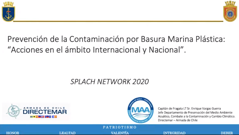 Compartimos algunas de las presentaciones del primer día del workshop internacional SPLACH #plasticpollution #chilesinplásticos #contaminacionmarina #splach2020 link de inscripción bit.ly/splach2020 nos vemos la próxima semana 👋🏼