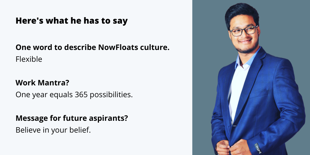 NowFloats's tweet photo. #NFteam Meet Jagini SaiKrishna
Specialist - Boost Experience Growth, NowFloats

#nowfloats #insideNF #trusteddigitalpartner #NFfamily #NFmakers #NFteam https://t.co/ErsLhU7tdY