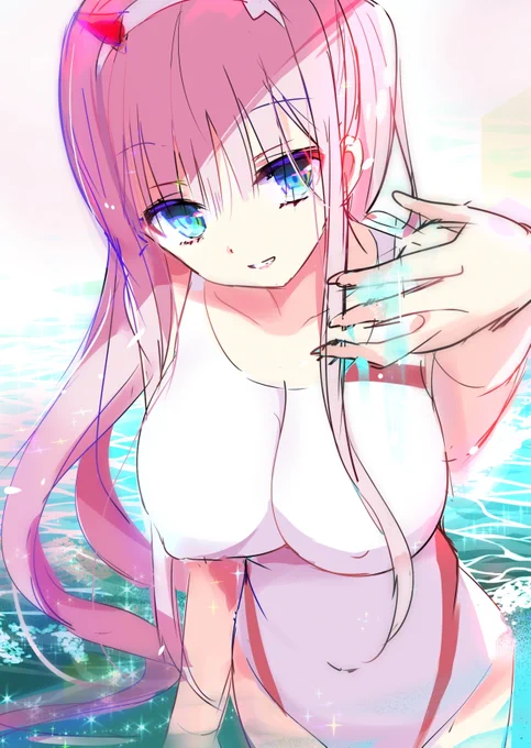 #海の日なので水着貼る 
#海の日 