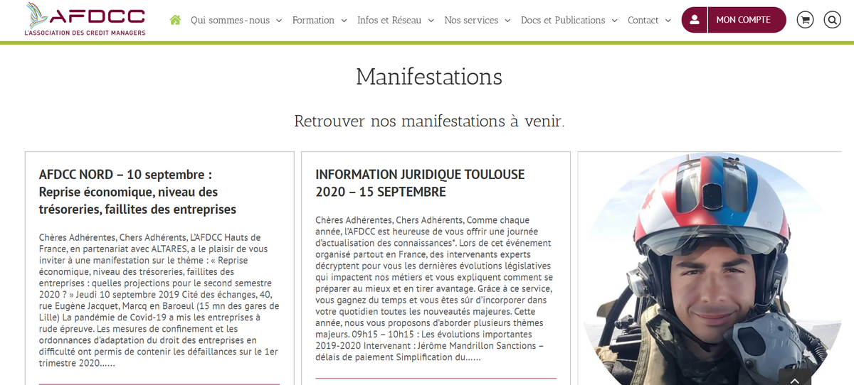 Save the date notre calendrier event <a href="/AFDCC1/">AFDCC</a>  de la rentrée ! inscrivez vous =>afdcc.fr/manifestation/