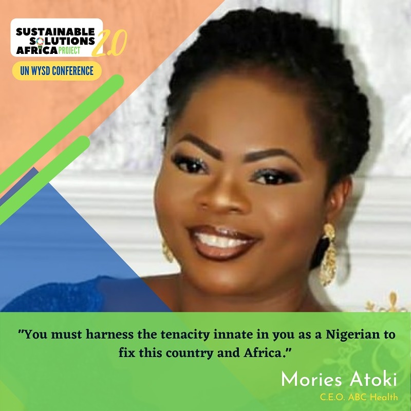 myWeForGood's tweet photo. We loved @AtokiMories' charge to participants at the conference! Did you take notes from her session? Please share them in the comments section.
#WYSD2020 #SSAfrica2020 #WeForGood #SustainableSolutions #Impact #Entreprenuership #UnitedNations https://t.co/WCQ4MARfJR