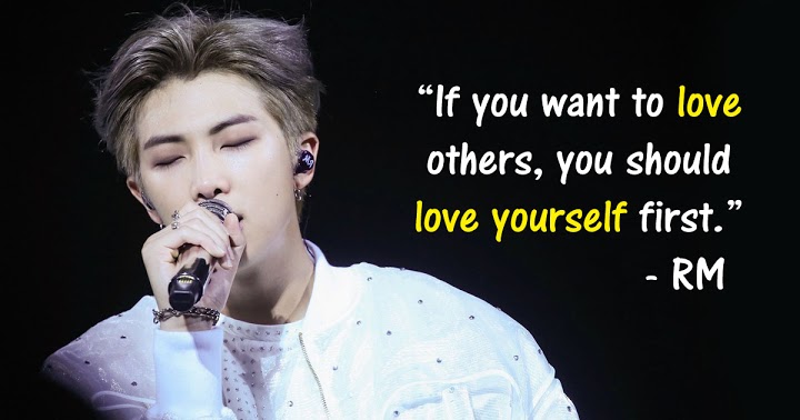 noonaspring's tweet photo. "If yyou want to love others, you should love yourself first.", Kim Namjoon, BTS
#MTVHottest BTS @BTS_twt
#RMquote https://t.co/H00EsmKAEQ