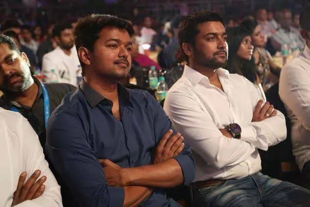 As a genuine thalapathy fan, surya fans engaloda unite aaganum ngardhu enoda oru aasa(anba vedhapom nu periyamaari sonna matum pathathu, seyanum) #HappyBirthdaySuriya  #Master