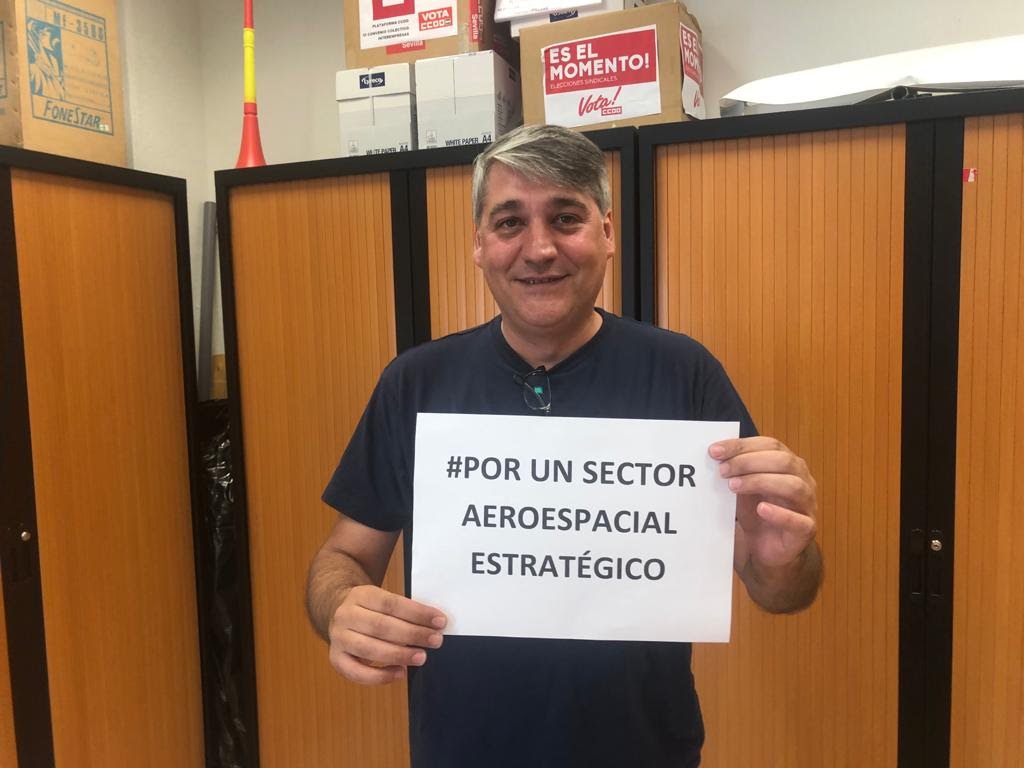 Industria_CCOO's tweet photo. Mantener el empleo y la actividad en empresas en riesgo de cierre o deslocalización . A eso se destinarán los millones 💰que el Gobierno de @sanchezcastejon pone en manos de la SEPI. Excelente medida para dar alas a @Airbus y a #PorUnSectorAeroespacialEstratégico. @eldiarioes https://t.co/oCHe3A6ga6