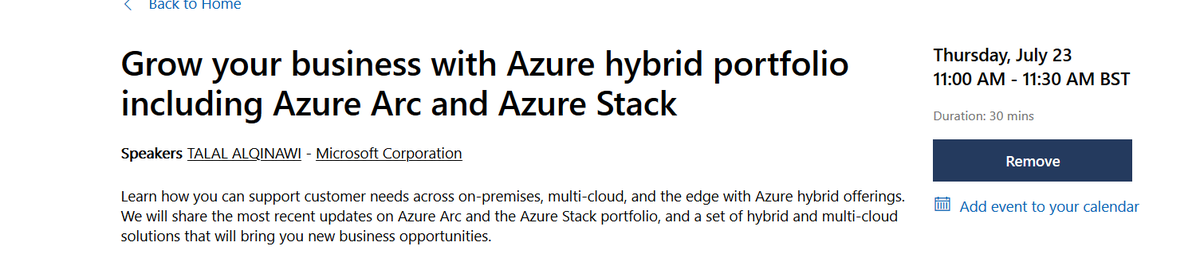 cblackuk1's tweet photo. ICYMI the first time... https://t.co/DR7w63Aibo

In just under two hours from now. #AzureStackHub #AzureStackEdge #AzureStackHCI #AzureStackFamily #MSInspire https://t.co/8N7kHYBRx1