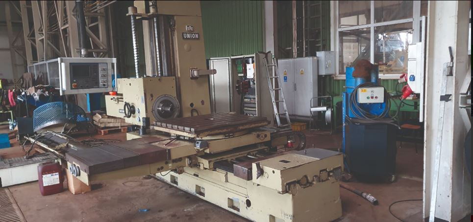 SpotterMachine's tweet image. One of the Featured Products on machinespotter.com
is Boring machine Union BFT 90/5