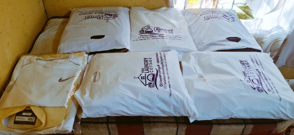 LaundryCottage's tweet photo. One Call, Cleans it all... 

En route Ikoyi In a bit. https://t.co/AaAIvliDDE