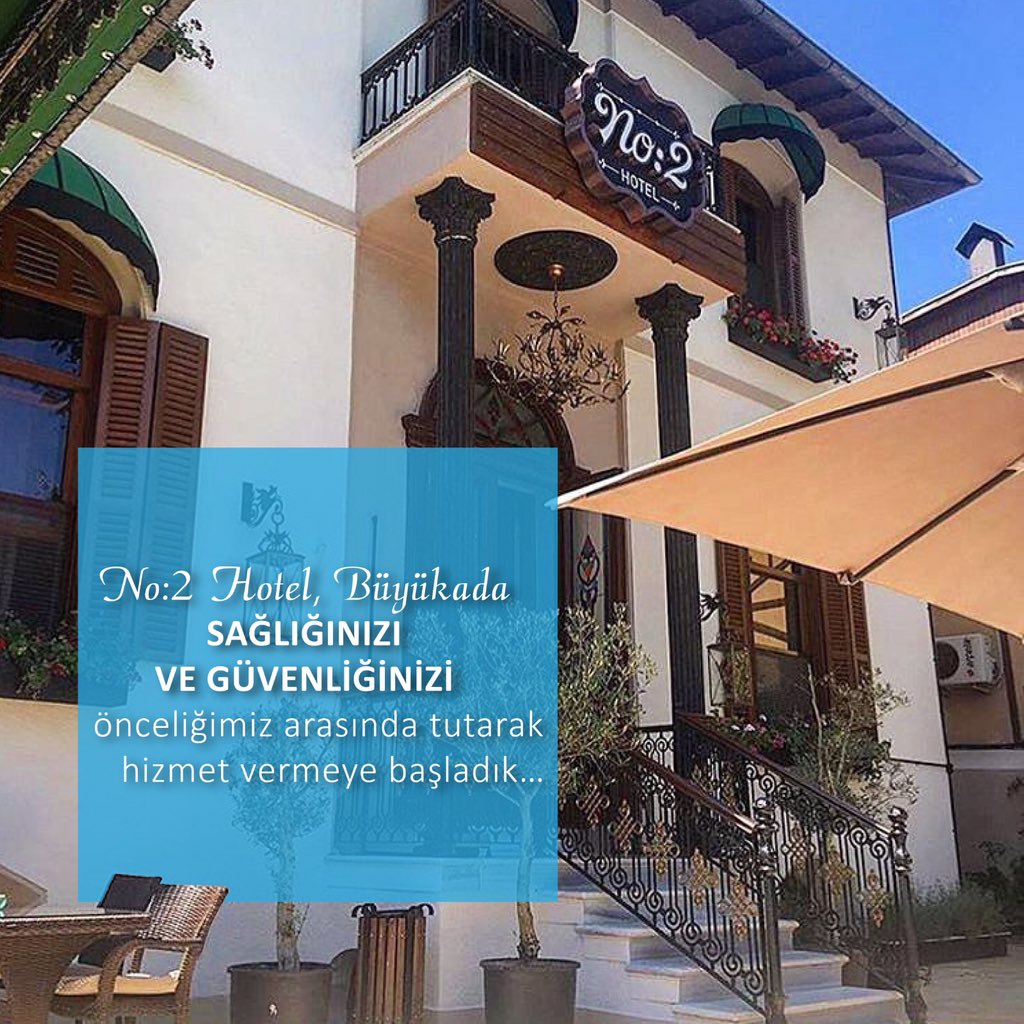 No2Hotel's tweet photo. Odalarımızın, restoranımızın ve tüm ortak alanlarımızın dezenfekte çalışmaları profesyonel ekibimiz tarafından gerçekleşmektedir. Tüm personelimiz gerekli eğitimleri almış olup, sizleri İstanbul’un yanı başında harika bir tatil hizmeti vermek için bekliyoruz.  

#büyükada https://t.co/HlAEOtUcxY