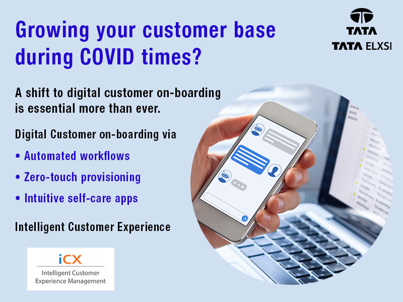 Tata Elxsi’s Intelligent Customer Experience platform helps operators remotely onboard new customers faster through seamless customer journeys. To know more: bit.ly/30BoiG1

#crm #AI #ZeroTouchProvisioning #DigitalOnboarding #AutomatedWorkflow #SelfcareApp #ConnectedSTB
