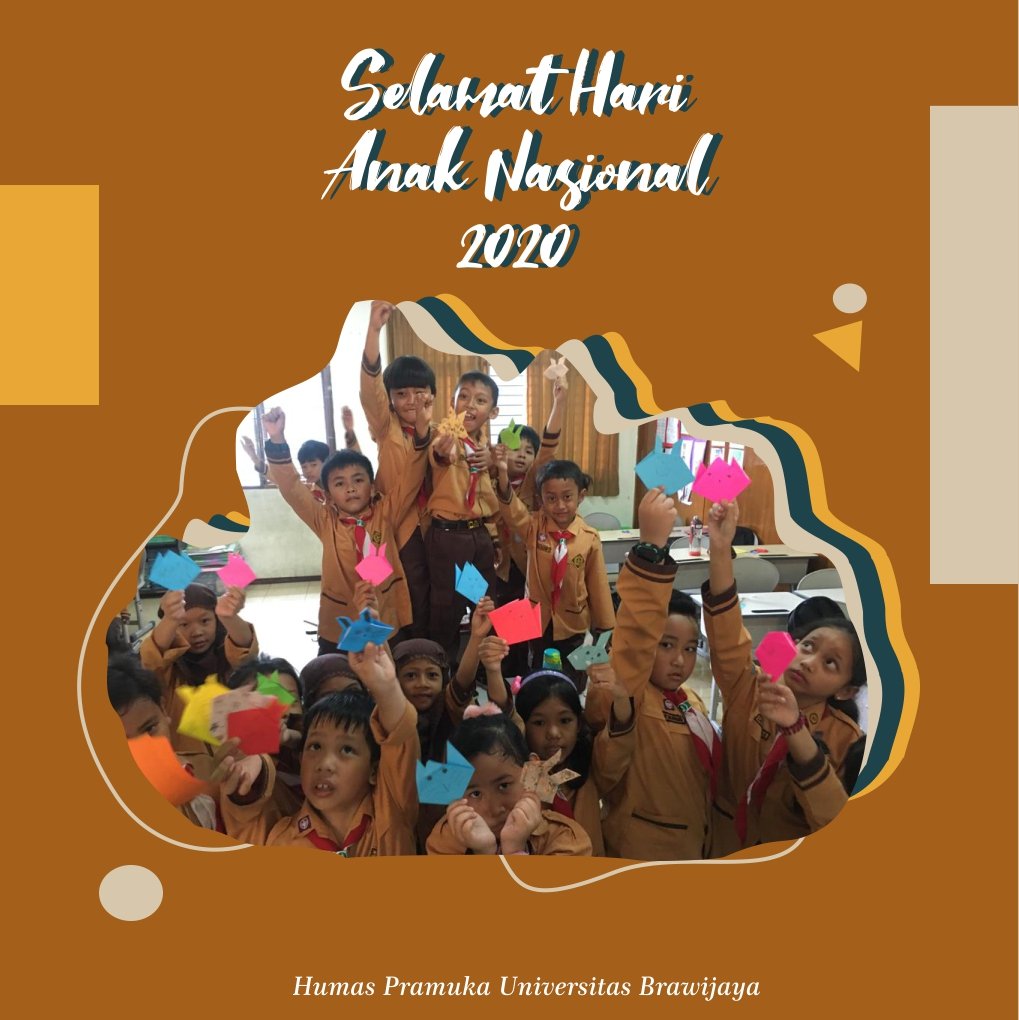 UBscout's tweet photo. [Hari Anak Nasional 2020]

https://t.co/4Ofg3Fvm3h

#UBScout
#WeAreDifferent
#HariAnakNasional
#PramukaKeren
#KwarranLowokwaru
#DKCKotaMalang
#DKDJatim
#GerakanPramuka
#SetiapPramukaAdalahKantorBerita https://t.co/ZUPYR2Mzf3