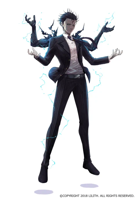 【告知】「対魔忍RPG」にてキャラクター「斉藤半次郎」のデザインを担当いたしました。全年齢版です。よろしくお願いします。公式サイト:https://t.co/FnYNF0LETz #対魔忍RPG 