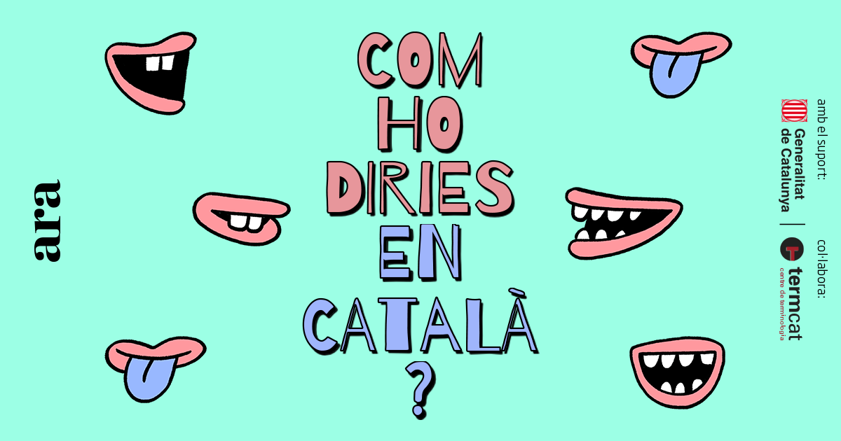 ❌ 'Loser'
❌ 'Pantallazo'
❌ 'Influencer'

Com ho diries en català?
Nou #joc interactiu per detectar i evitar #manlleus innecessaris.

llengua.gencat.cat/ca/detalls/not…

🎯interactius.ara.cat/com-ho-diries-…

#QualitatLingüística
<a href="/termcat/">Termcat</a> <a href="/diariARA/">diariARA</a> <a href="/cpnlcat/">Consorci per a la Normalització Lingüística</a> <a href="/vxlcat/">Voluntariat per la llengua</a> <a href="/EsterFranquesaB/">Ester Franquesa Bonet</a> <a href="/cultura_cat/">Cultura</a>