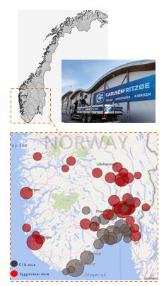 kryhma's tweet photo. Oslon alueen johtavan rautakauppaketju Carlsen Fritzøe Handelin osto heinäkuussa oli Keskon neljäs Norjan yritysosto kahdessa vuodessa. Kaupan toteutumisen jälkeen Kesko on Norjan johtavia rakentamisen ja talotekniikan kaupan toimijoita lähes 900 M€:n vähittäismyynnillä #KeskoQ2 https://t.co/daKqnq4eRr