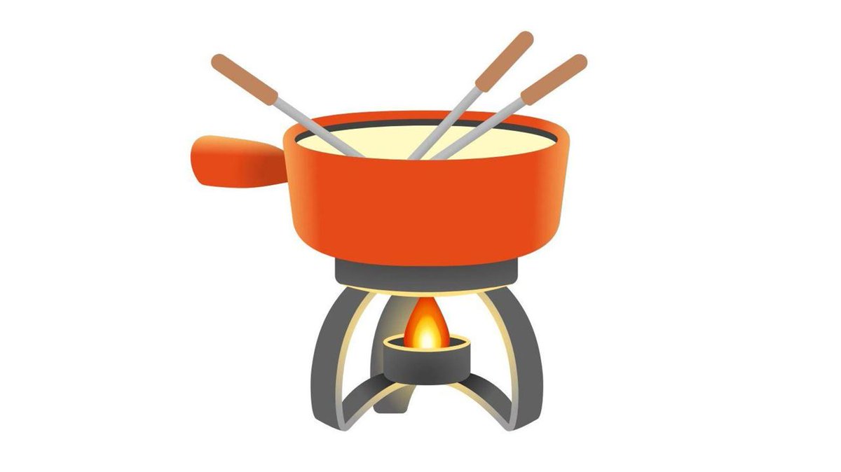 Suisse's tweet photo. L’emoji fondue arrive sur smartphone!
Les fabricants Google et Apple ont dévoilé les futurs émojis qui arriveront sur leurs smartphones à l’automne. Parmi eux, le caquelon à fondue!
https://t.co/dFULk1Myqq https://t.co/G7o4eHbk2s