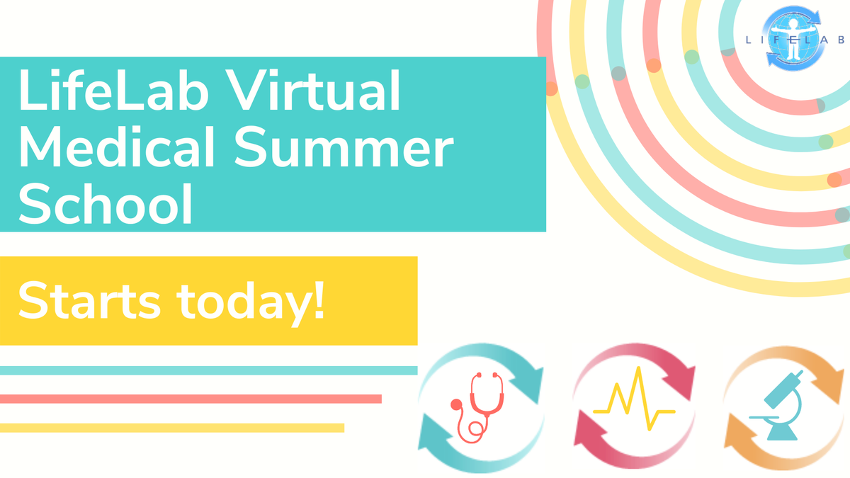 LifelabSoton's tweet photo. Today's the day! We are delighted to be welcoming students to our #LifeLabvirtualmedschool today as we deliver our popular experience online for the first time. Great line up today with @syrianexpat and @sallycurtis25 sharing their expertise. Have a great first day! https://t.co/AMBh5am0XN