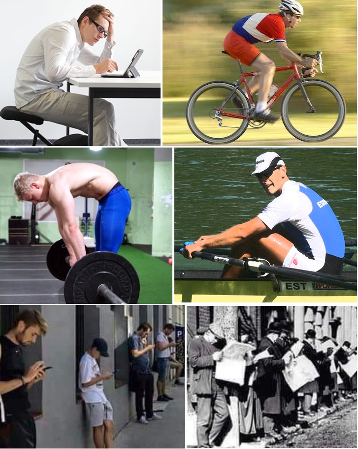 fysioviis's tweet photo. Funny how one movement or position is usually seen as dangerous and the other one as healthy/natural, even tho they are basically same. https://t.co/qGFHKYbktx