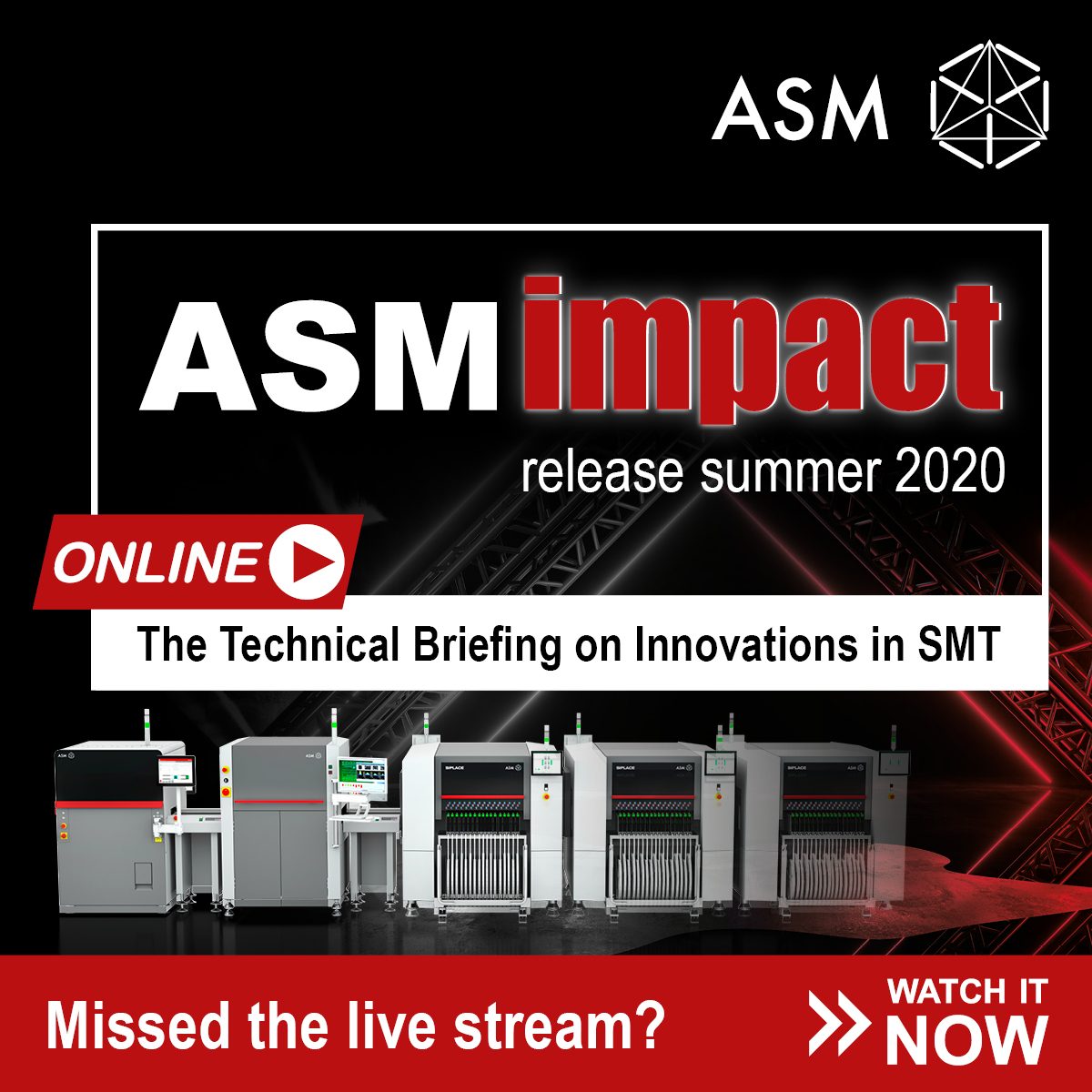 asmpt_smt's tweet photo. Missed out on #ASMimpact yesterday? Not to worry: check out the event website for materials on our highlighted solutions and gain access to even more in-depth materials as well as videos from the live stream: https://t.co/in1lQn9IhL https://t.co/IWQIGm7EKV