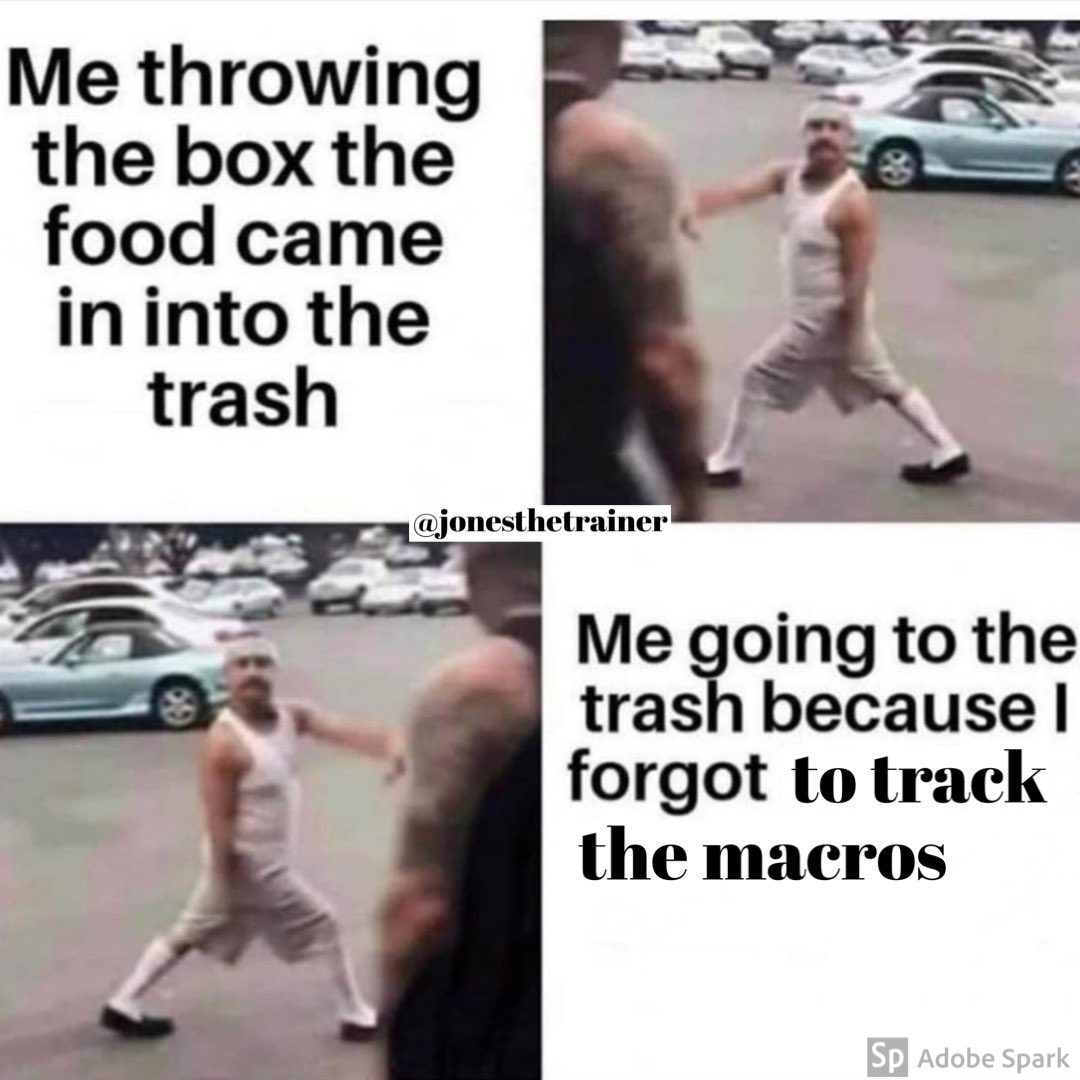 jonesthetrainer's tweet photo. Tracking macros and rummaging through the bins goes hand in hand right?
#exercisemotivation #fitness #gymmemes #weightloss #weightlossjourney #onlinepersonaltrainer #fitnessgoals #keto #fitfam #iifym #lifting #wlslife #IntermittentFasting #jones #jonesthetrainer #gym https://t.co/xif6rhM3vv