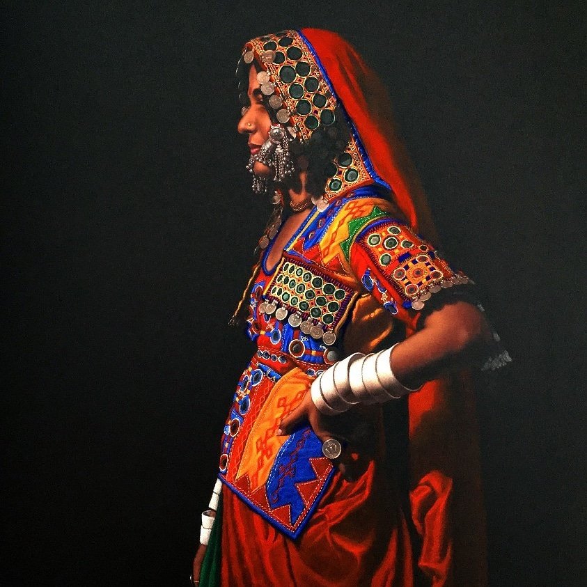 Twittartists's tweet photo. Indian contemporary colour pencil artist Shashikant Dhotre @shashidhotre captures the vibrant colours of life in India in mesmerising detail. The talented 38 year old artist from the state of Maharashtra in India has won many awards and accolades for his bespoke art. https://t.co/M17P18dOUm