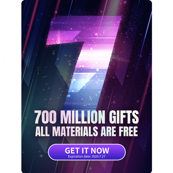😍First surprise👀To celebrate we reached 700,000,000 global users, all effects⚡ in Material Center are free!👏👏👏Don't miss the chance!#videoshow700millionusers #videoshowapp