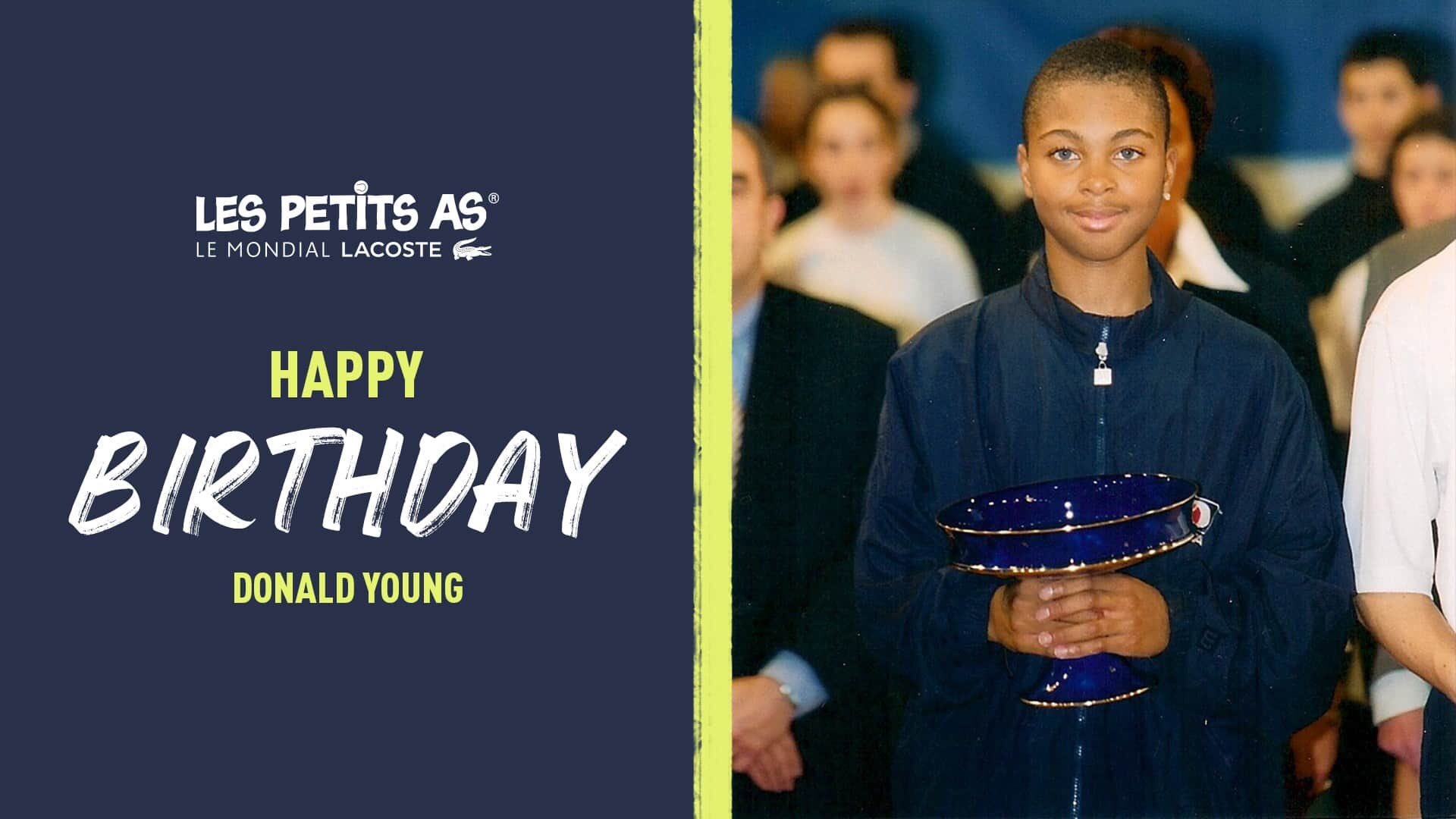 Happy birthday to our 2003 champion - Donald Young - who turns 31 today!    