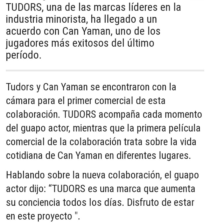 ErkenciLuzz's tweet photo. 💥 #CanYaman NUEVA IMAGEN DE LA PRESTIGIOSA FIRMA DE CAMISAS TUDORS!
https://t.co/thzCYTSGiD https://t.co/dpZ4MDqhQ3