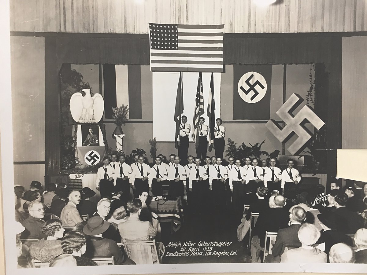 In our last episode, we discuss the ways in which fascism manifested itself in the United States back in the 30s, and we answer the question: Could it happen here?Give it a listen and tell us what you think!  https://www.buzzsprout.com/1122089/4658759-the-1930s-and-nazism-in-the-united-states-part-1 #history  #ww2  #podcast