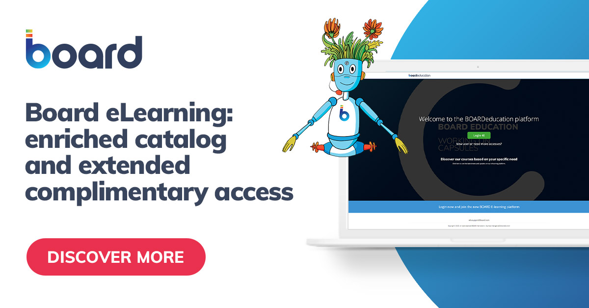 BoardSoftware's tweet photo. We have some very exciting news!  We are releasing new eLearning catalogue, entirely updated for Board 11. Discover more and meet Boardino 😃https://t.co/G5VJsYAd6L https://t.co/T9LXIUtO0m