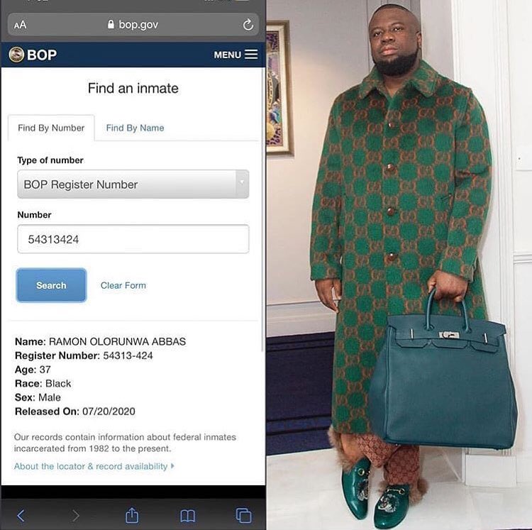 oups228's tweet photo. UPDATE:

Le milliardaire nigérian #hushpuppi ,arrêté tout dernièrement à Dubai par la FBI et transférer par la suite aux USA, a été libéré le 20/07/2020 comme indiqué sur la photo. ⬇️⬇️

#oups228 #hushpuppi #TgTwittos #nigerian #togo #lome #update #team228 #team229 #team225 https://t.co/RMY9FlcjeD