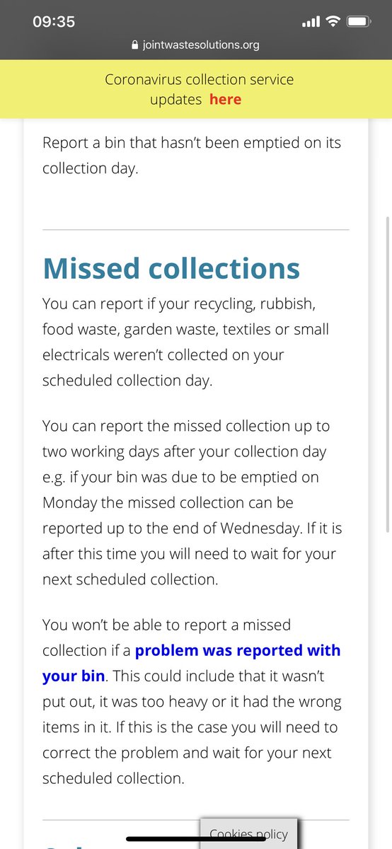 ryannshear's tweet photo. @SurreyNews @JointWasteSols @wokingcouncil 2/2 - After reporting a missed collection at the beginning of the month they still didn’t collect. They are providing a terrible service. I was promised a callback after a complaint 2 weeks ago and have heard nothing. Disgusting service. https://t.co/YPvJ8Btx8y
