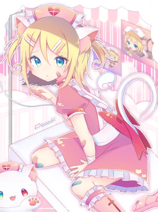 鏡音が好きです!??
届けてください…!
 #鏡音のイラストだけで興味を持ってくれる方へ届け 