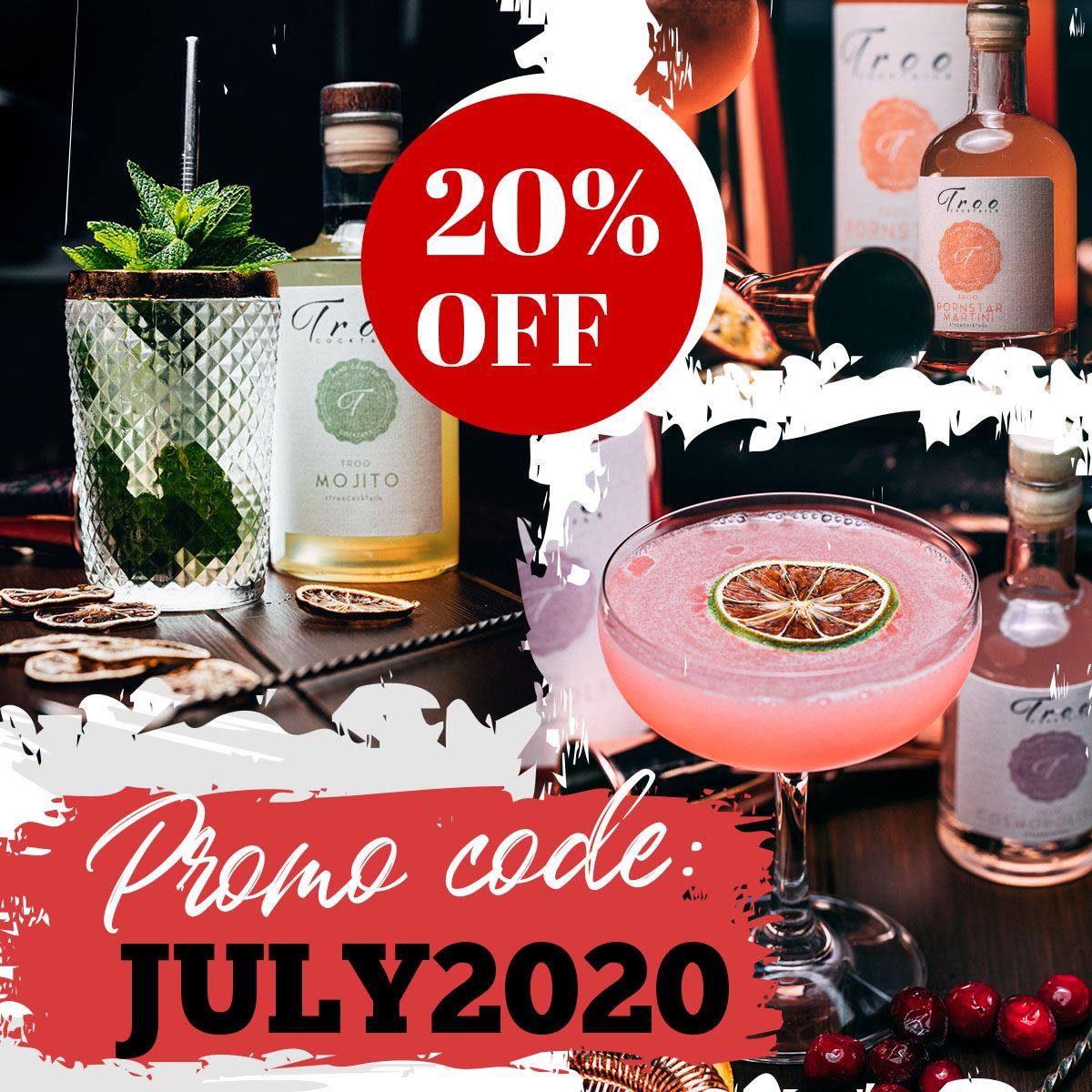 TrooCocktails's tweet photo. Order Troo Cocktails through our website and receive a 20% discount on each cocktail for the rest of July 2020.
https://t.co/GVGmpL0jTY
#Cocktails #TrooCocktails #CocktailDelivery #PornstarMartini #EspressoMartini #JulyOffer #WinWin #BottledCocktails https://t.co/6X71AEUenm