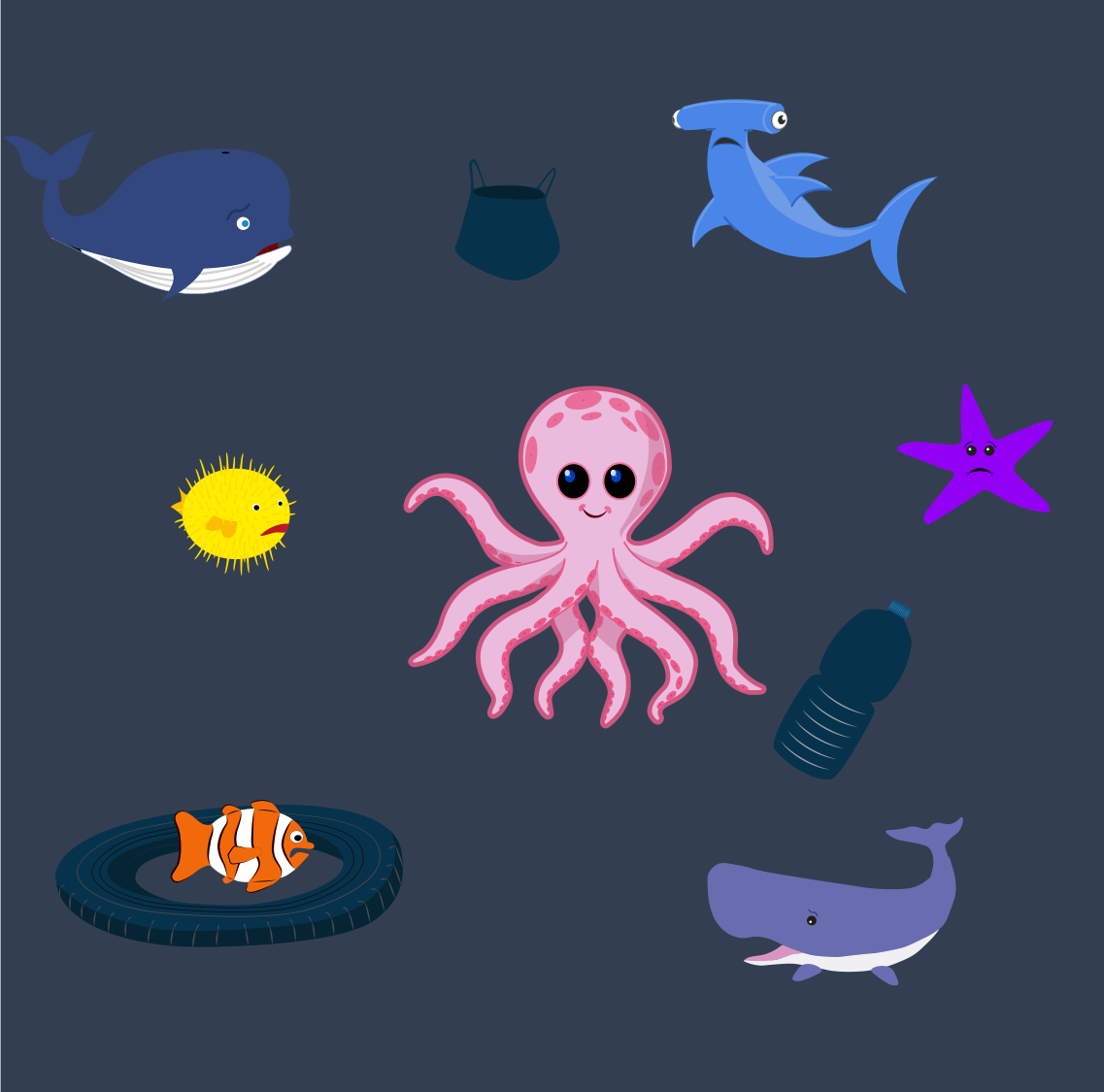 UxShadow's tweet photo. Bientôt un nouveau sur les #ergogames ! Vous découvrirez Colin le poulpe et ses amis qui courent un grave danger 😱😱😱. Quelques dernières modifs à faire, mais déjà de très bons retours aux derniers tests : “C'est bien, ça illustre bien le principe et c'était rigolo !" #uxdesign https://t.co/baweW9k6zL