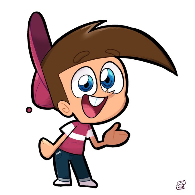 I haven’t drawn Timmy Turner since I was 11... he was the blueprint. 