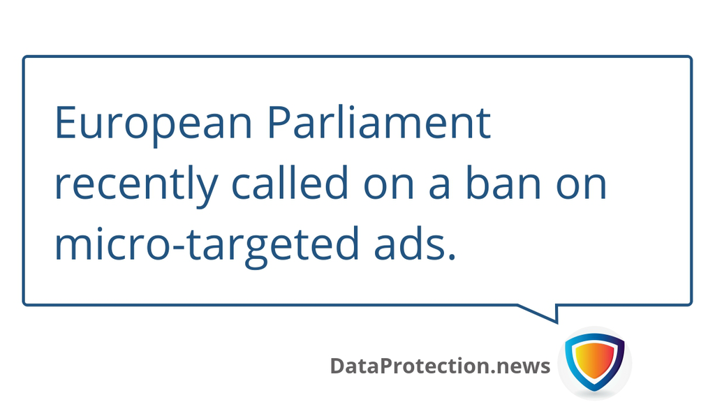Micro-targeting allows advertisers to use platform profiling to reach the “right” audience.

Read the full article: European Parliament calls to ban micro-targeted ads
▸ read.fyi/857ad340

#Privacy #GDPR #Dataprotection #ads #marketing