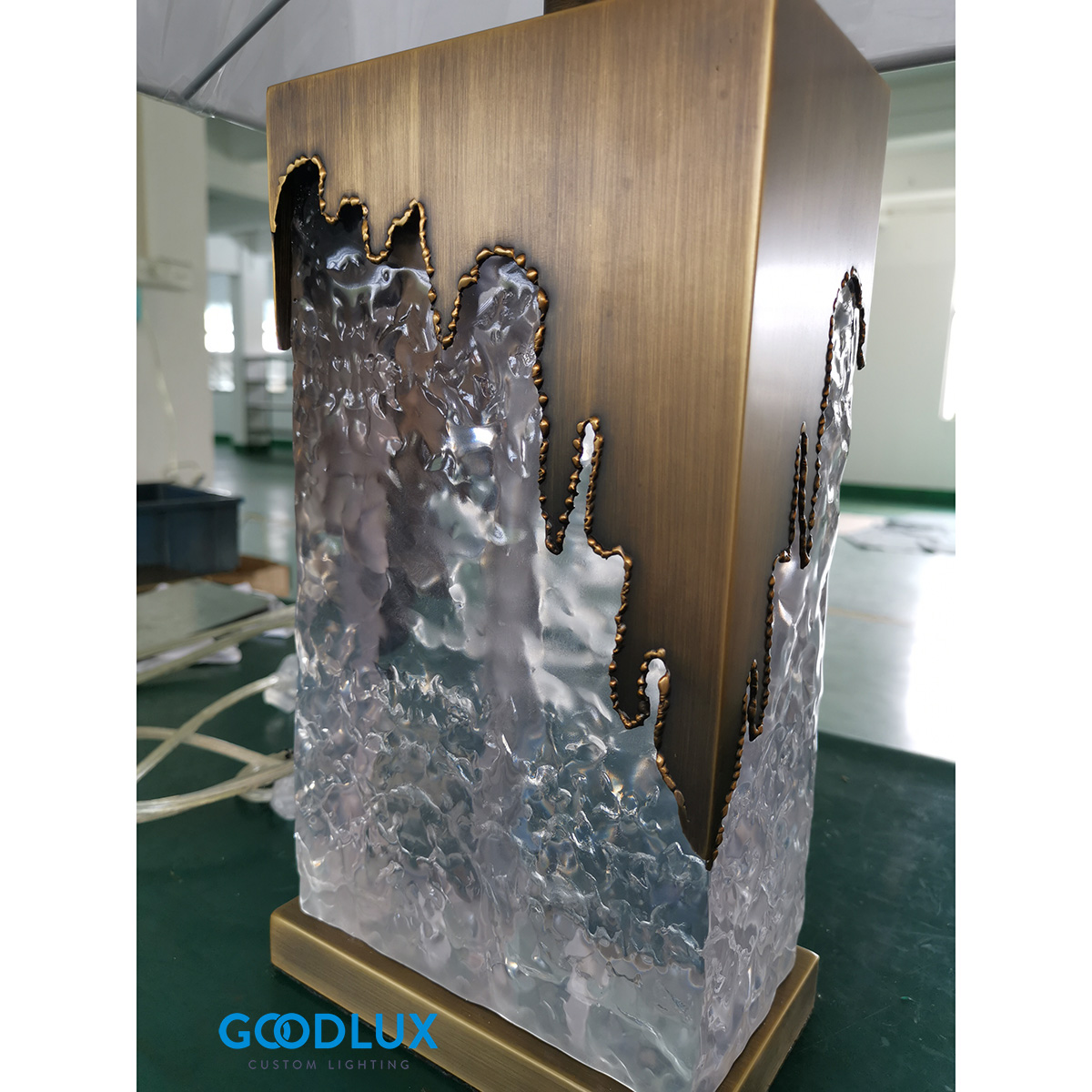 GoodluxLighting's tweet photo. To discover the beauty of one more custom table lamp here #lightingdesign #tablelamp #customlighting https://t.co/AEQegvUL7i