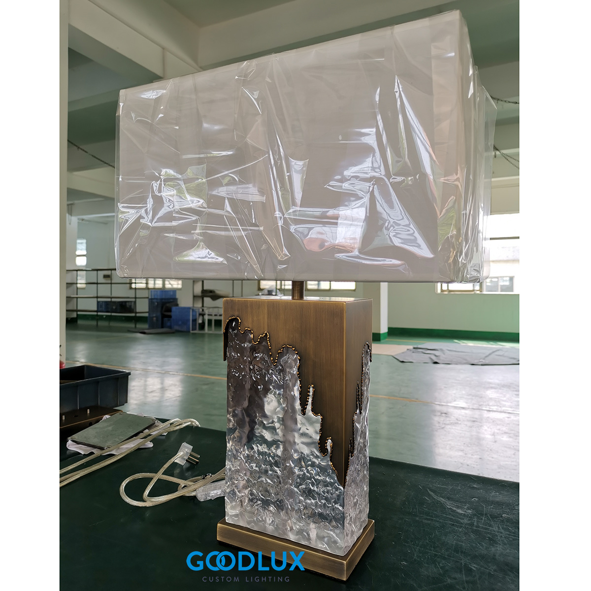 GoodluxLighting's tweet photo. To discover the beauty of one more custom table lamp here #lightingdesign #tablelamp #customlighting https://t.co/AEQegvUL7i