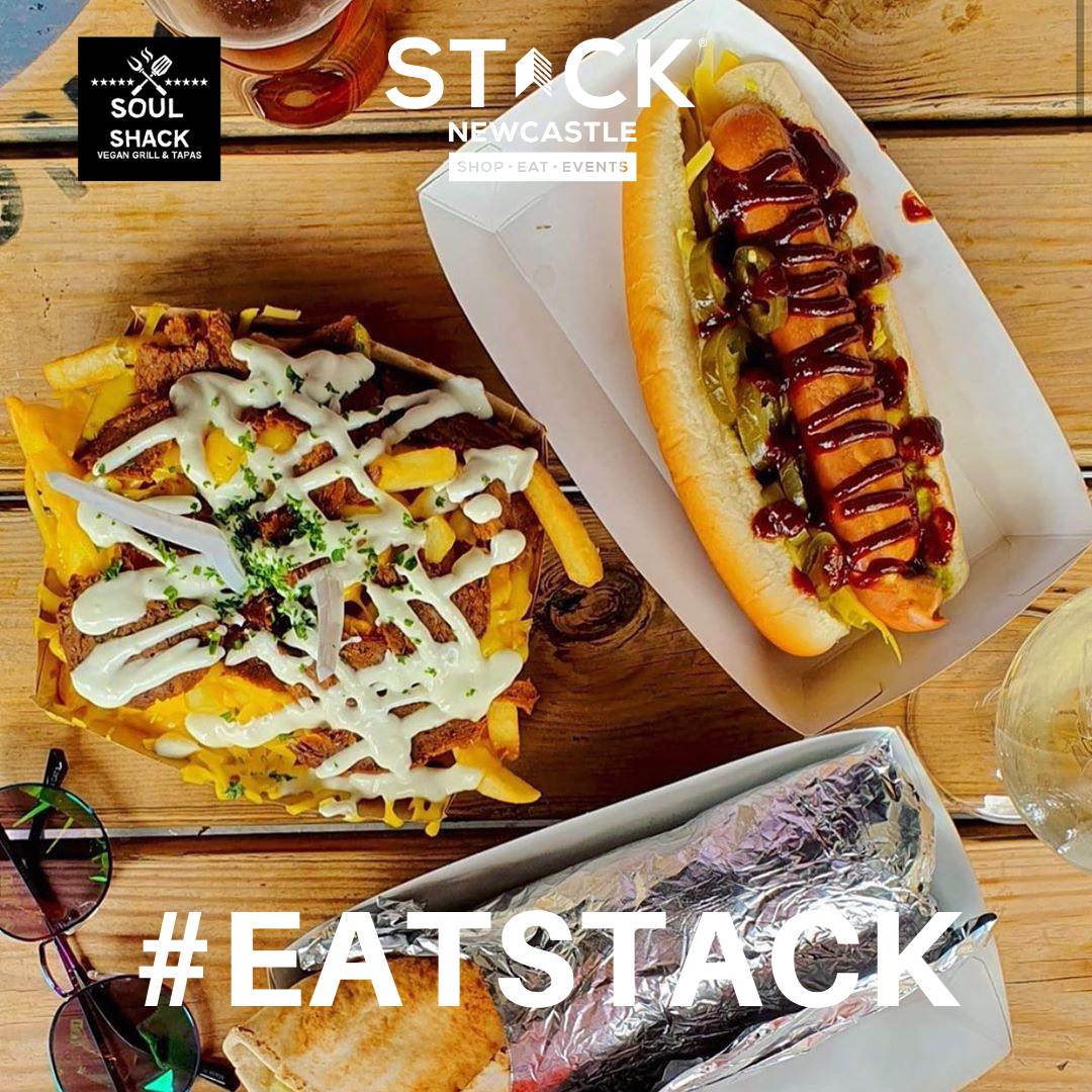 StackNewcastle's tweet photo. Soul Shack Vegan Grill and Tapas.
Open every day, 11am - 10pm. ๐ฑ
#SoulShack #VeganGrill #StackNewcastle #EatStack #poweredbyplants #plantpower #veganfood #sustainability #dairyfree #crueltyfree #plantbased #newcastle #newcastlefood #visitnewcastle https://t.co/uYq6wVOcwZ