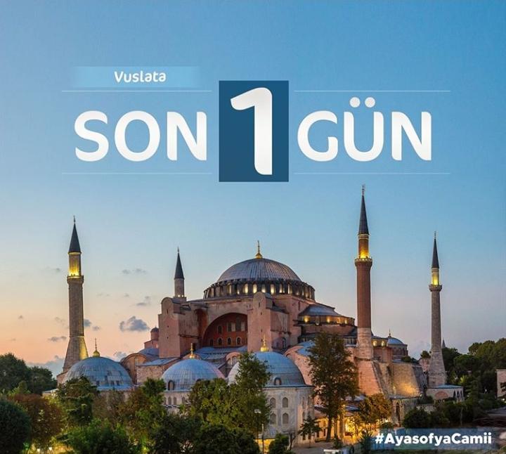 mansur_Rte's tweet photo. Haydi İslambol gün senindir, tarihin bir kez daha şaitlik edeceği günün bir bireyide sen ol...

#AyasofyaKebirCamii https://t.co/koOEPS5KDG