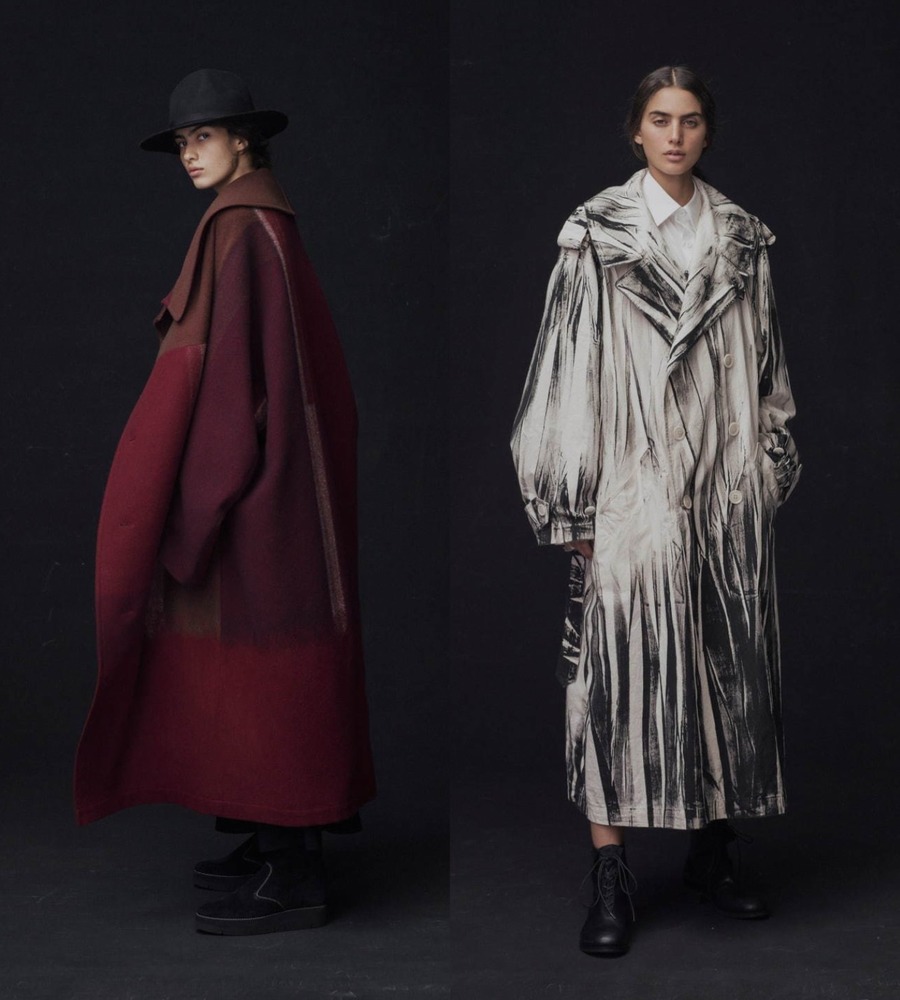 fashionpressnet's tweet photo. Y's 2020-21年秋冬コレクション、強い意志と自由な精神をまとう - https://t.co/THzIhWhVN9 https://t.co/MommVm9lOH